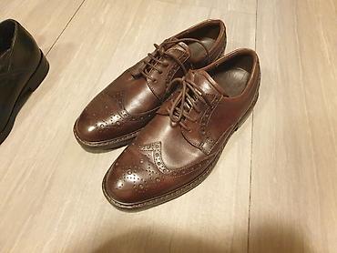 Ayaqqabılar: Kişi ayaqqabıları dəsti - Model 1: Tünd mavi dəri krossovka tipli — 5