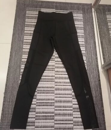 Helanke, biciklistički šortsevi: S (EU 36), Poliester, bоја - Crna, Prugasti — 2