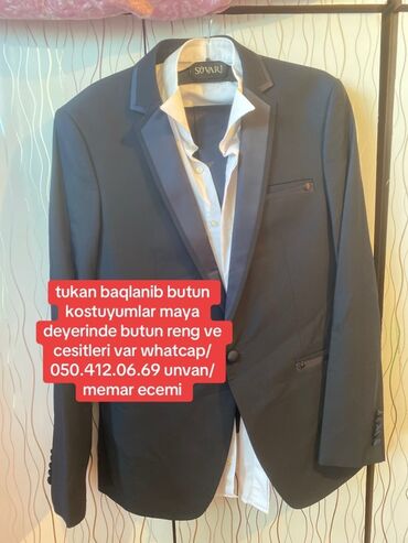 Saab: Tezedir 1 saat geyinilib beylik kostuyum tecili satilir 051.325.33.98