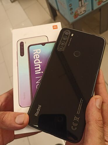 Redmi: Redmi Note 8, 128 GB, rəng - Qara, İki sim kartlı