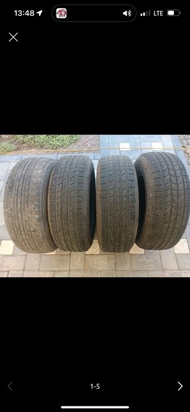 Шины: Шины 265 / 70 / R 17, Лето, Б/у, Комплект, Легковые, Dunlop