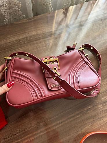 Salon üçün çantalar: Qadın çanta dəsti marka - Parlaq narıncı mini əl çantası: sərt — 2