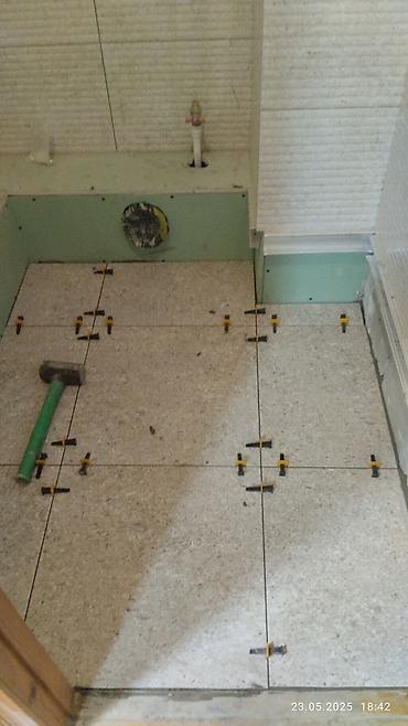 Укладка плитки: Кафель малярка обои жумуштарын кылабыз — 9