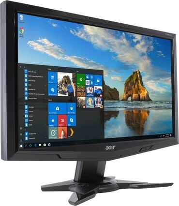 полный комплект: Монитор, Acer, Колдонулган, LCD, 18" - 19"