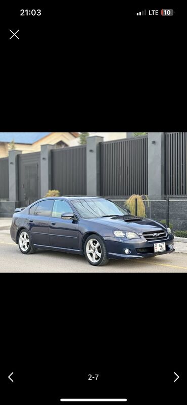 продажа дом на колёсах: Subaru Legacy: 2003 г., 2 л, Автомат, Бензин, Седан