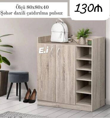 nol on beş: Açılan, 2 qapılı Düz dolab, Ayaqqabı dolabı