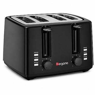 №: 16130 Məhsulun adı: Toster Bergamo BG-TM4812DSB, Məişət, 4 bölmə, 4