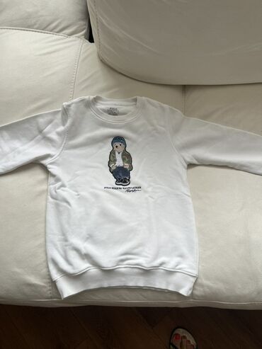 oglan koynekler: Məhsul: Polo Bear by Ralph Lauren uşaq svitşörtü Original - Rəng: ağ -