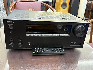 resiver: Onkyo TX-NR575E AV Receiver - 7.2-kanallı AV resiver, Dolby Atmos və — 5