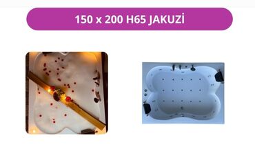 Cakuzi vannalar: Yeni Cakuzi vanna Motorlu, Pulsuz çatdırılma — 24