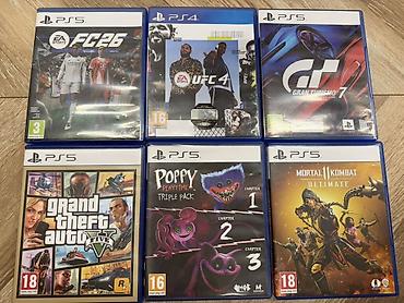 Коллекция дисков для PlayStation: - PS5 EA Sports FC 25 (PEGI 3). -