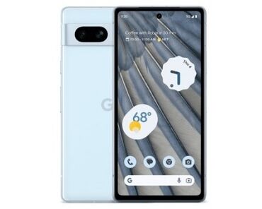 обмен на google pixel: Google Pixel 7a, Б/у, 128 ГБ, цвет - Голубой, 1 SIM