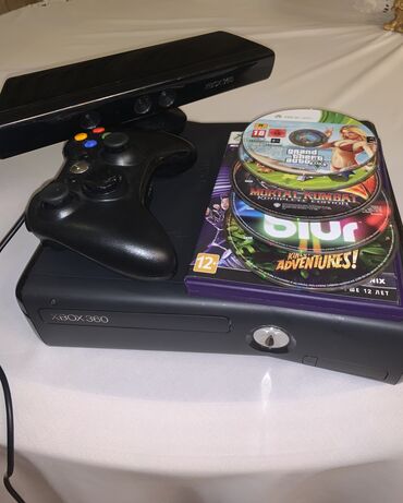 gta trilogy: Xbox 360 Ideal Vezziyettde 6oyun 1kinnect 1gamepad, ishteyir Blur