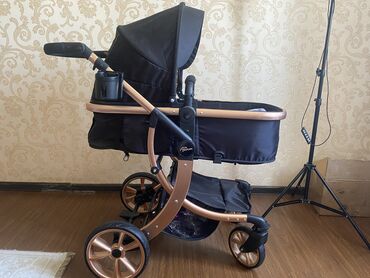 прогулочная коляска cybex бу: Балдар арабасы, түсү - Кара, Колдонулган