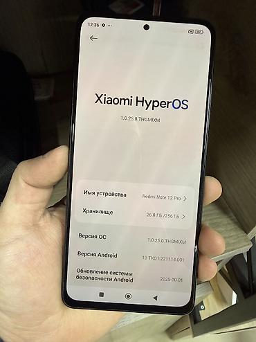 Redmi: Redmi, Redmi Note 12 Pro+ 5G, Б/у, 128 ГБ, цвет - Серый, 2 SIM — 13