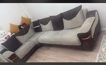 işlənmiş divan satılır: Künc divan, İşlənmiş, Açılan, Bazalı, Vеlur parça, Çatdırılma yoxdur — 1