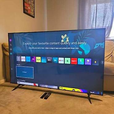 smartbox tv: İşlənmiş Televizor Samsung LED ekran 50" 4K (3840x2160), Ünvandan götürmə — 1