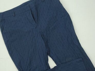 Material trousers for women, size 2XL (EU 44)