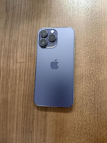 IPhone 14 Pro Max, Б/у, 128 ГБ, Deep Purple, 100 % at lalafo.kg IPhone 14 Pro Max, Б/у, 128 ГБ, Deep Purple, 100 %