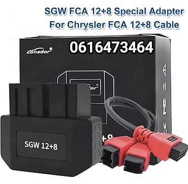 Alati za automobile: NOVO- Lonsdor SGW FCA Adapter + 12+8 Baypass Kabel Lonsdor FCA SGV — 1