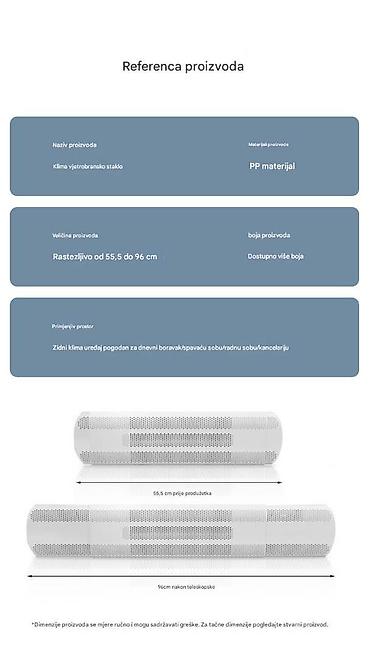 Difuzeri: Univerzalni deflektor za klima uređaje – podesivi usmerivač vazduha - — 5