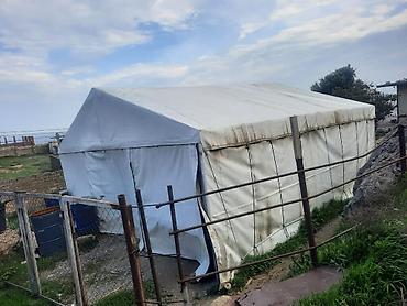 dam örtükləri növləri: Böyük ölçülü metal karkaslı çadır - Təyinat: tədbirlər, anbarlama — 3