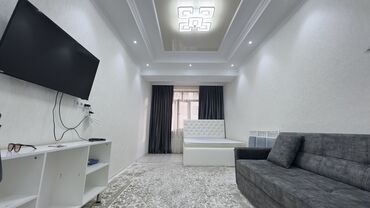 купить квартиру с котлована: 1 бөлмө, 44 кв. м, Элитка, 6 кабат, Евроремонт