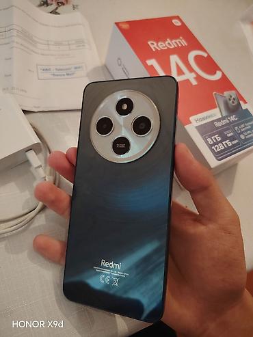 xiaomi mi s: Redmi 14C, 128 ГБ, Отпечаток пальца, С документами, Две SIM карты — 1
