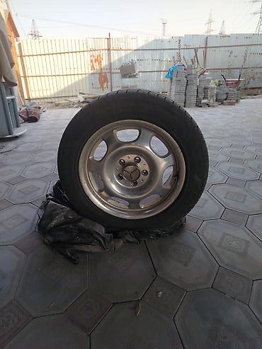 Шиналар жана дисктер: Дөңгөлөктөр монтажда 205 / 60 / R 16, Кыш, Колдонулган, Комплект, Жеңил унаалар, Куйма, тешиктери - 5 — 1