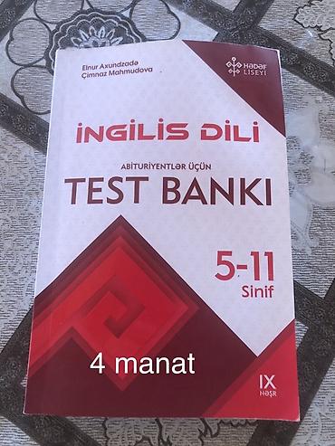 Məhsul: İngilis dili test bankı Müəlliflər: Elnur Axundzadə, Çimnaz