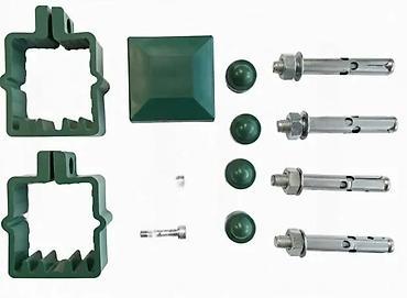 Proizvodi od rolovanog metala, metalni kanali: Panel 3d 103x250 4 mm cink + pvc. Panelna ogradafence system — 11