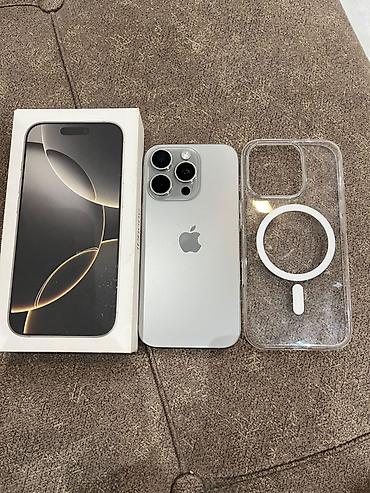 ipad pro m5: IPhone 16 Pro, 256 GB, Gümüşü, Face ID — 3
