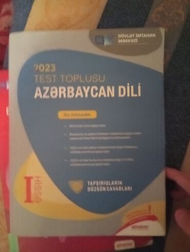 talibov sürücülük kitabı pdf 2022 yukle: “Azərbaycan dili – 2023 Test Toplusu”, Hissə I satılır kim istəsə