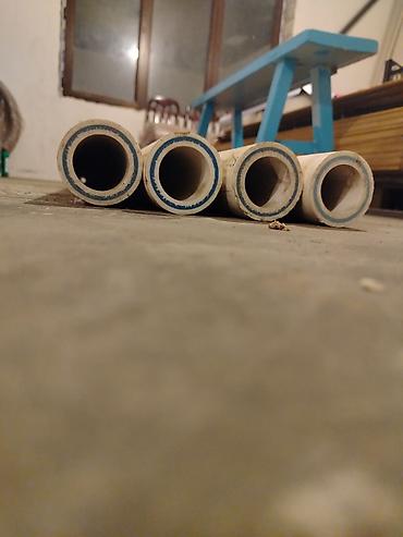 Su boruları: Su borusu, Qofrasız, Plastik, 62 mm, Yeni — 3