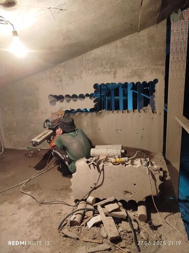 Beton işləri: Beton kəsmə beton deşmə xidməti Karot - HILTI DD 200 / 350 ilə 25 ° — 30