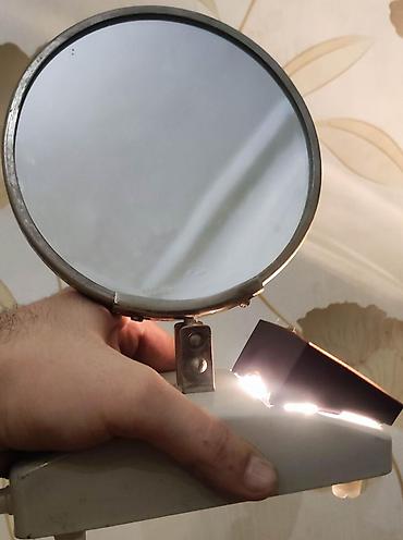 stol üzü: Sovet istehsalı masaüstü kosmetik güzgü-lampa Z3-1 - Model: Z3-1 — 1