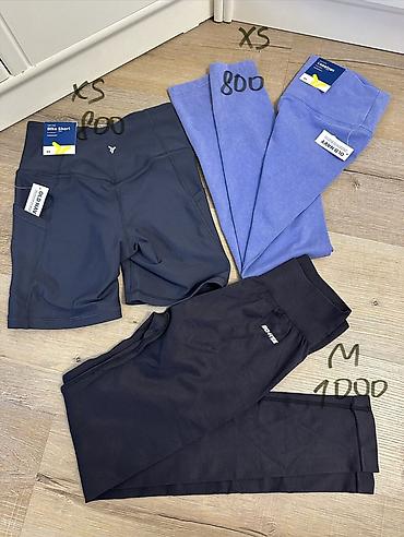 легинцы: Спортивные вещи: - Велошорты Old Navy, размер XS. Плотная эластичная — 1