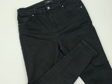 spodnie czarne tech fleece: Yessica, Jeans for women, size 2XL (EU 44)