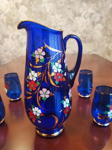 Qrafinlər və səhənglər: Rəng - Göy — 8