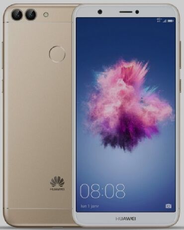 Аудиотехника: Huawei P Smart, 32 ГБ, цвет - Золотой, Отпечаток пальца