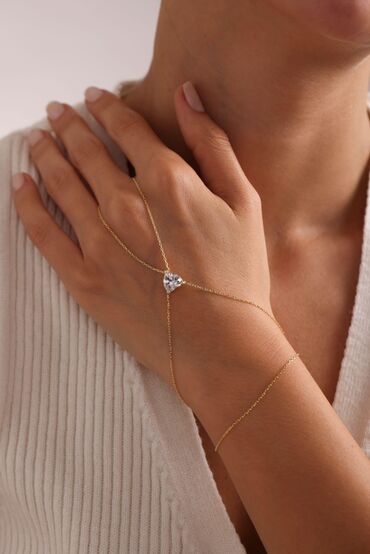 Boyunbağılar: Zərif dizaynlı qadın boyunbağıları - Qardan çiçəyi formalı asma — 15