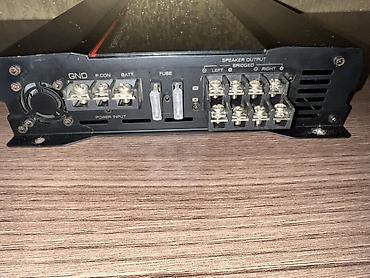 bose ses sistemi: Kenwood KAC-PS804EX avtomobil gücləndiricisi. Model üzərində “4/3/2 — 2