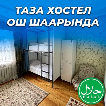 аренда частных домов: 🛏️ NOVO Хостели - ХАЛАЛ! ❤️ Ош шаарынын борборунда Адрес: Кадыркула