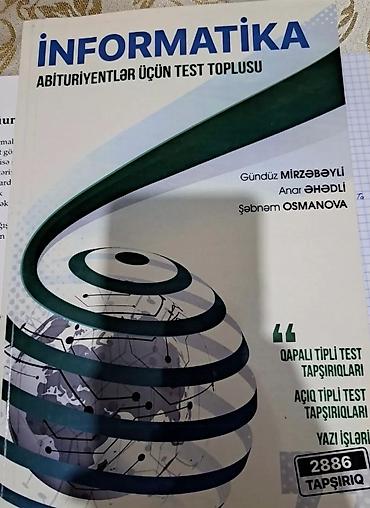 array informatika: Məhsul: “İnformatika – Abituriyentlər üçün test toplusu” kitabı • — 1