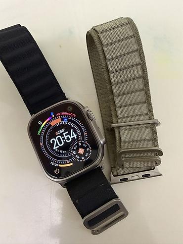 авиационные часы: Смарт-часы в стиле Apple Watch Ultra с крупным экраном и комплектом — 1