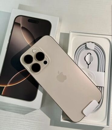 купить бу айфон 10: IPhone 16 Pro, Б/у, 256 ГБ, Desert Titanium, Чехол, Коробка, 98 %