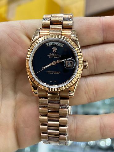 gun eynəyi: Yeni, Qol saatı, Rolex, rəng - Qara — 2