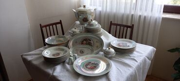 Nahar dəstləri və servizlər: Nahar dəsti, Farfor, Madonna, 38 nəfərlik, Almaniya — 3