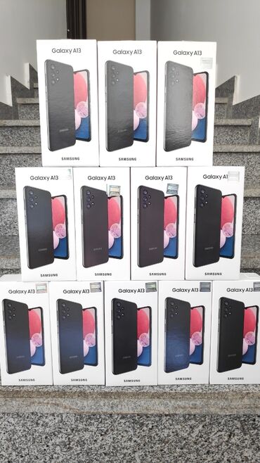 samsung g: Samsung Galaxy A13 | 128 GB | rəng - Qara | Zəmanət, Sensor, Barmaq izi