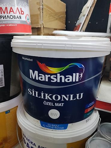 Краска Marshall Silikonlu Özel Mat, BW - Тип: водная интерьерная